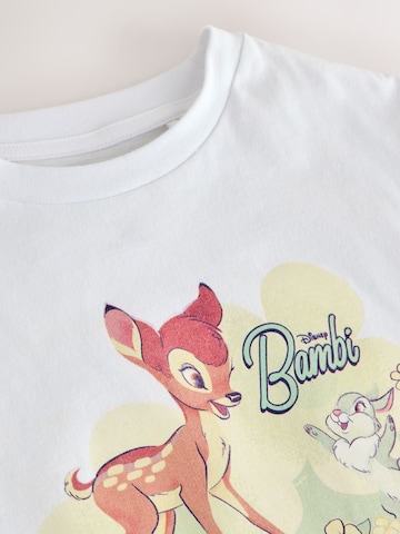 T-Shirt Next en blanc