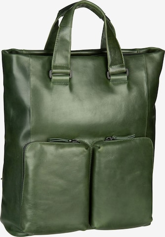 LEONHARD HEYDEN Backpack 'Porto' in Green: front