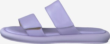 TAMARIS Mules in Purple