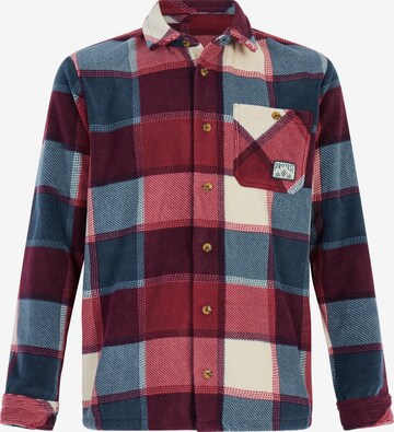 PROTEST Hemd 'PRTMitchel' in Rot: Vorderseite