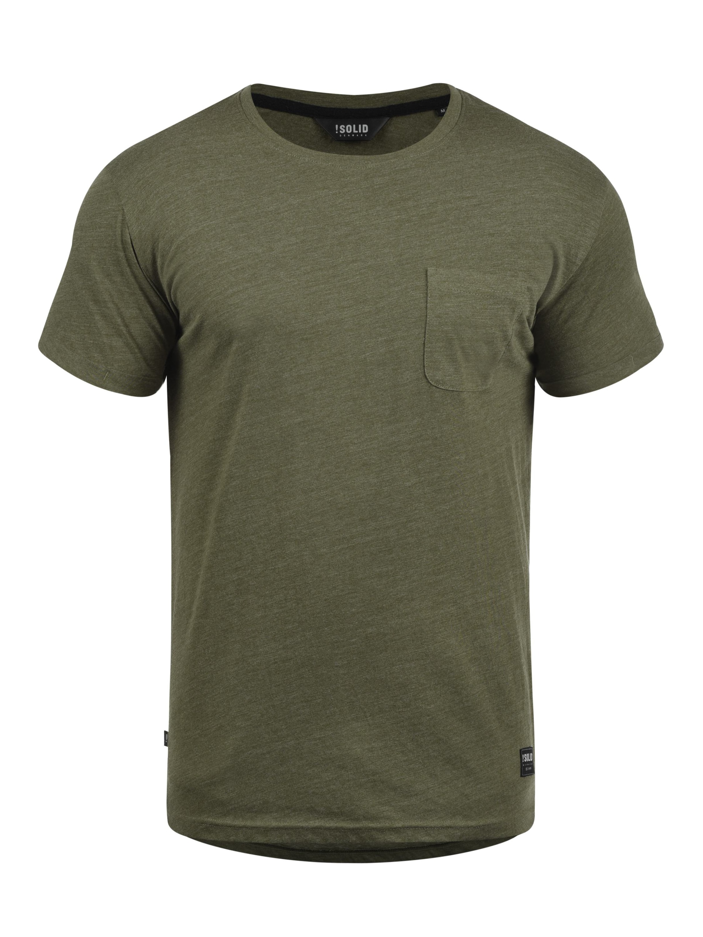 !Solid - Camisa 'Bob' em verde: frente
