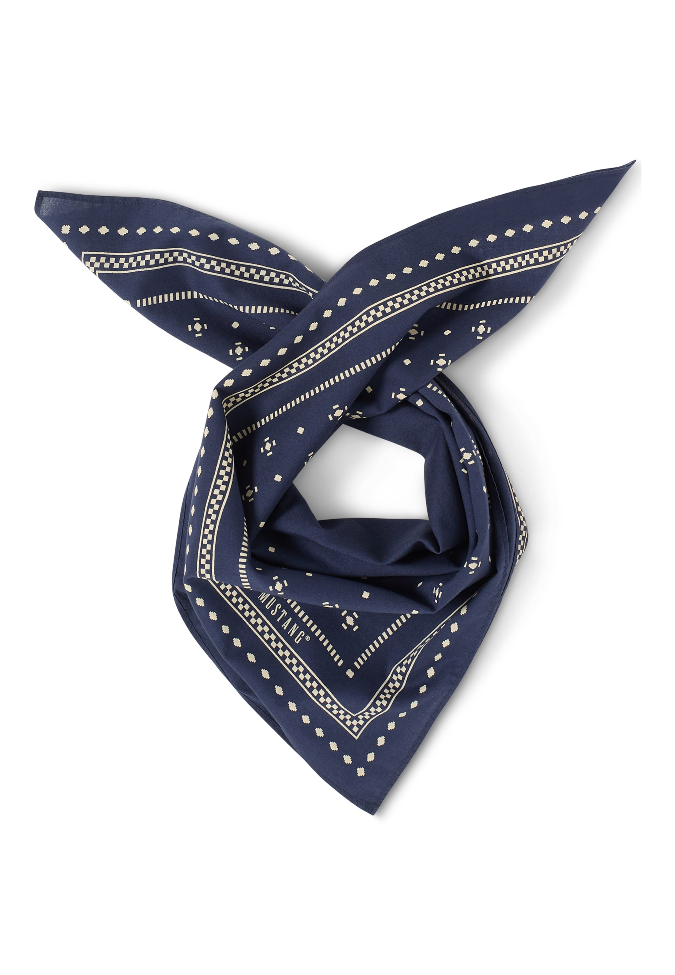 MUSTANG Scarf in Blue: front