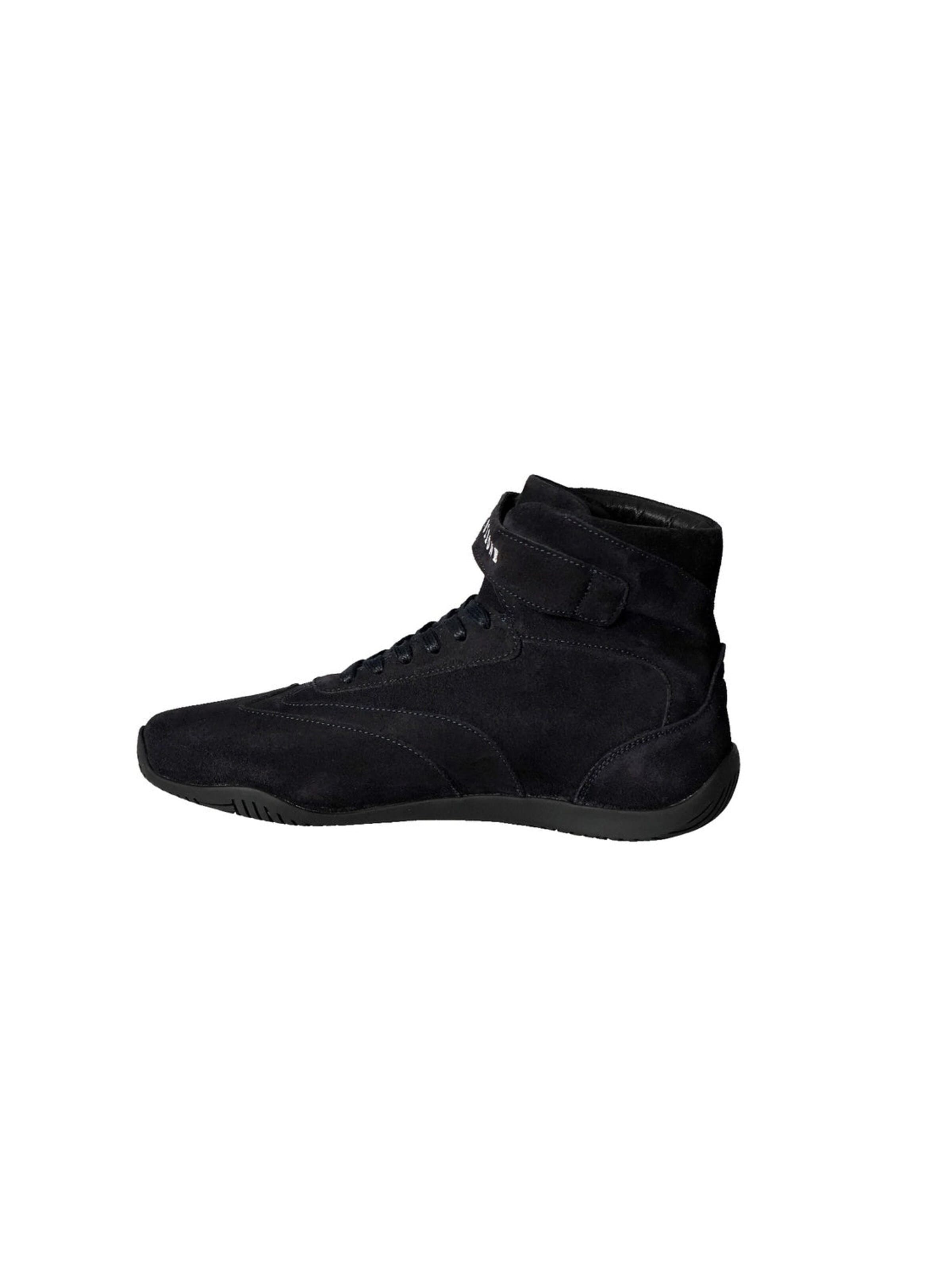 Sneaker alta 'Senna' di Yoxeone in nero
