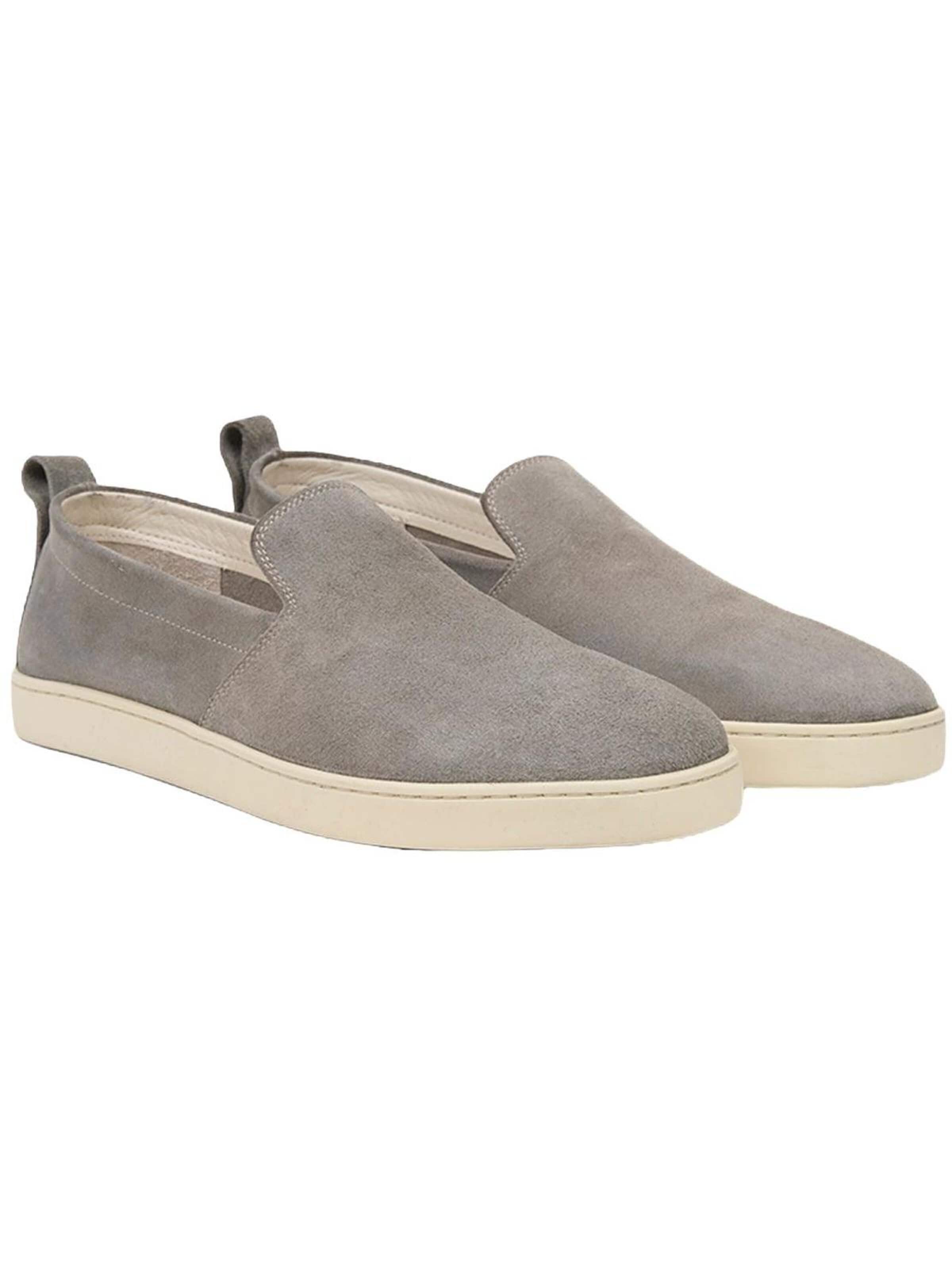 Chaussure basse 'Loafer' Desa en gris : devant