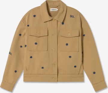 Thinking MU Ulkoilutakki ' FRANS ' värissä ruskea: etupuoli