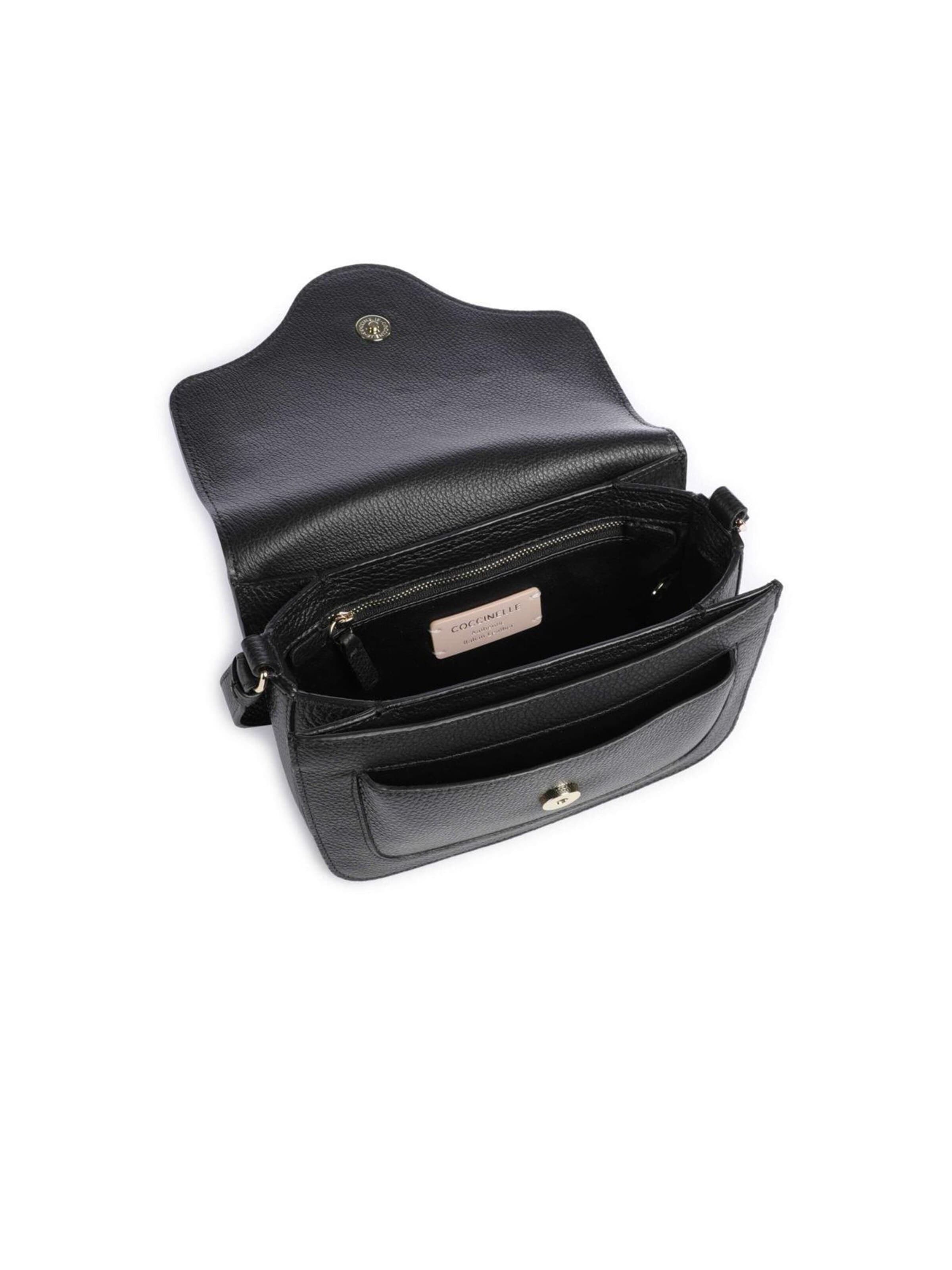 Coccinelle Schoudertas 'Coccinelle Handbag Pearl' in Zwart