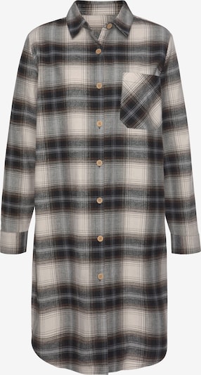 BUFFALO Robe-chemise en marron / gris / pierre, Vue avec produit