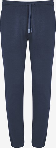 Mey Tapered Pajama Pants 'Enjoy Colour' in Blue: front