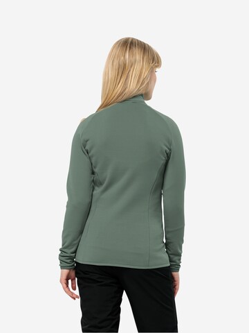 JACK WOLFSKIN - Chaqueta polar funcional 'BAISELBERG' en verde