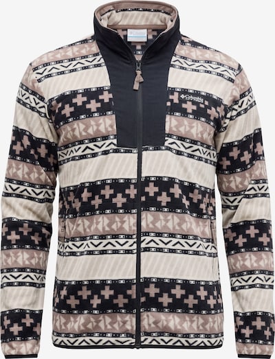 COLUMBIA Toiminnallinen fleecetakki 'Sequoia Grove™ II' koossa S värissä beige / vaaleabeige / musta / valkoinen, Tuotenäkymä