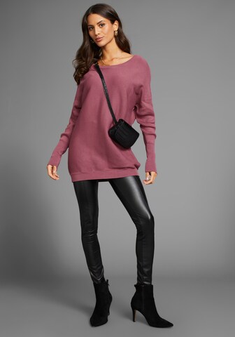 LAURA SCOTT Sweater in Purple