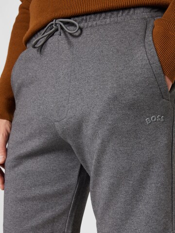 BOSS Regular Trousers 'Headlo' in Grey