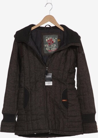 khujo Jacket & Coat in XL in Brown: front