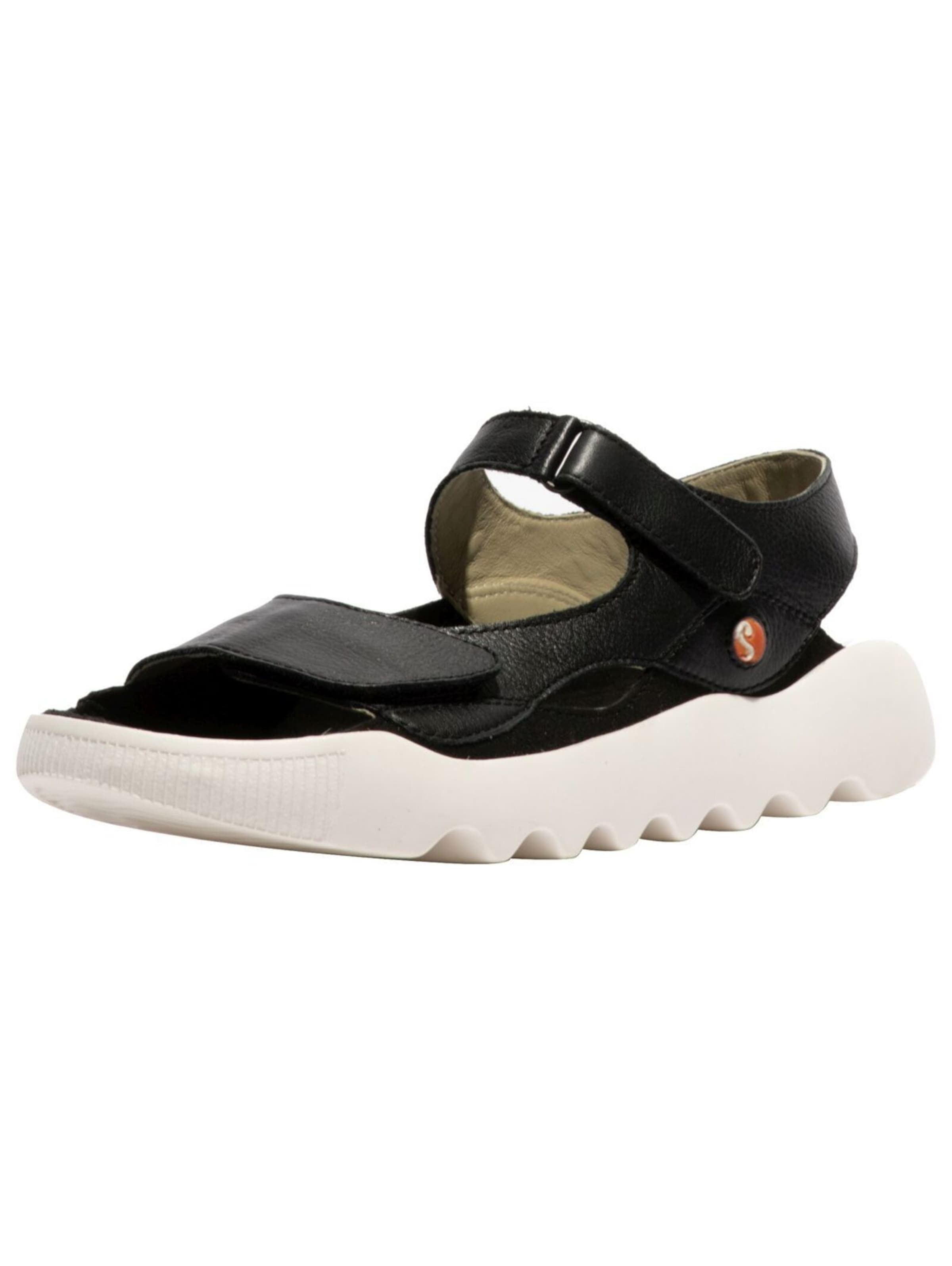 Sandales à lanières Softinos en noir : devant