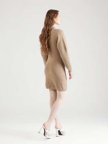 NLY by Nelly Strikkekjole i beige