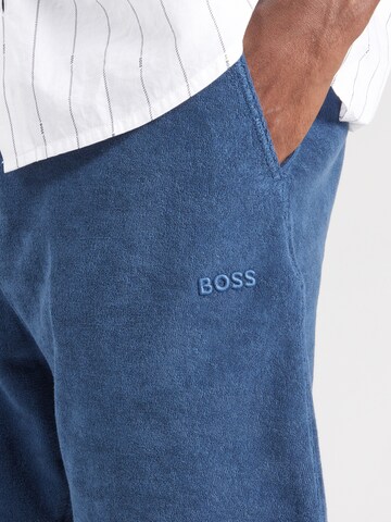 Regular Pantalon BOSS en bleu
