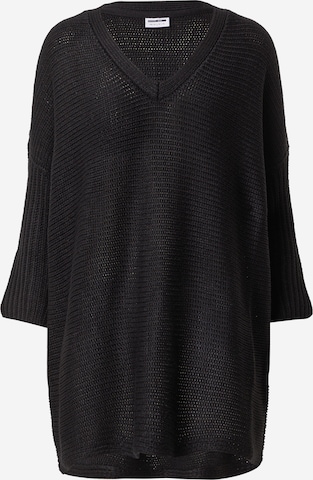 Noisy may Oversized Sweater 'VERA' in Black: front