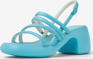 Sandales à lanières ' Thelma' CAMPER en bleu : devant