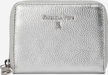 PATRIZIA PEPE Wallet in Silver: front
