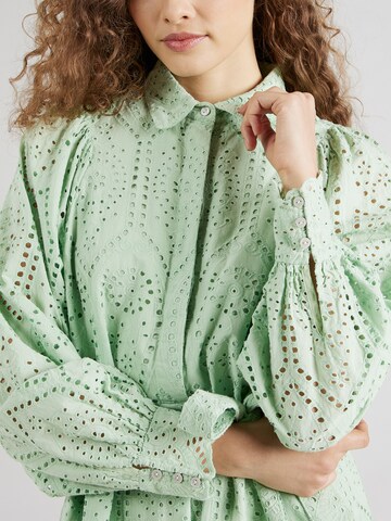 Y.A.S Sukienka koszulowa 'HOLI' w kolorze zielony