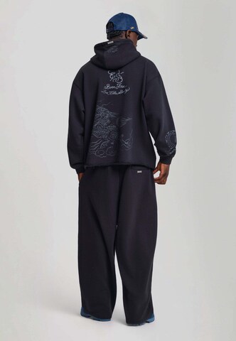 Ed Hardy - Pierna ancha Pantalón en negro