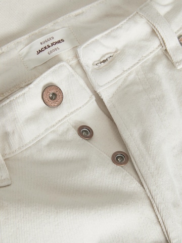 Regular Jean 'FRANK LEEN' JACK & JONES en beige