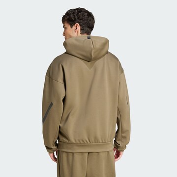 ADIDAS SPORTSWEAR Sports sweat jacket 'Z.N.E.' in Green