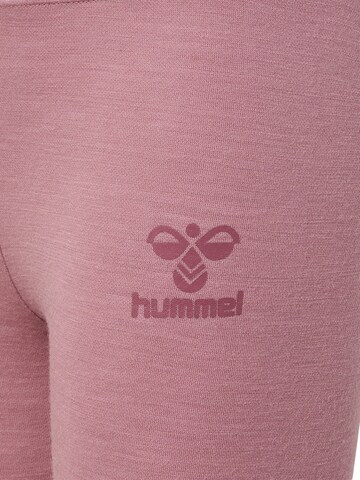 Hummel Slim fit Sports trousers 'WINGO' in Pink