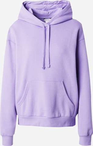 Monki Sweatshirt in Purple: front