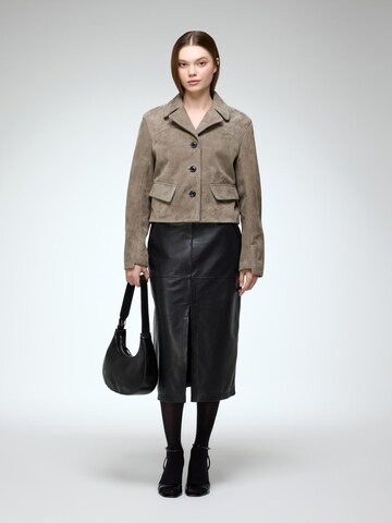 V S P Winterjacke 'Amara' in Grau