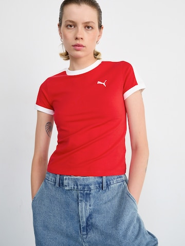 PUMA Футболка 'T7' в Красный