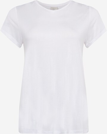 KAFFE CURVE T-Shirt 'Aneli' in Weiß: predná strana