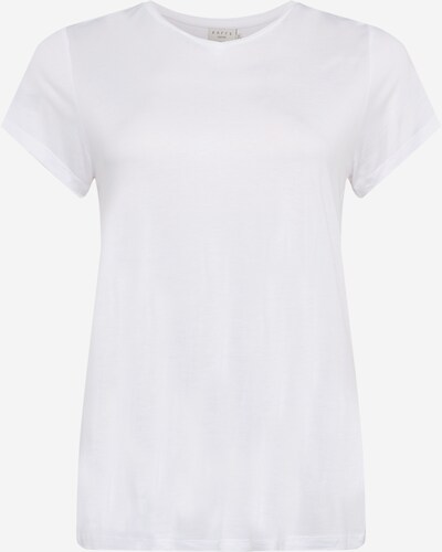 KAFFE CURVE T-shirt 'Aneli' en blanc, Vue avec produit
