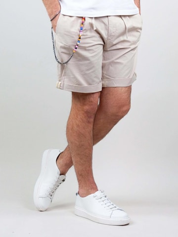 JACK & JONES Loose fit Trousers in Beige