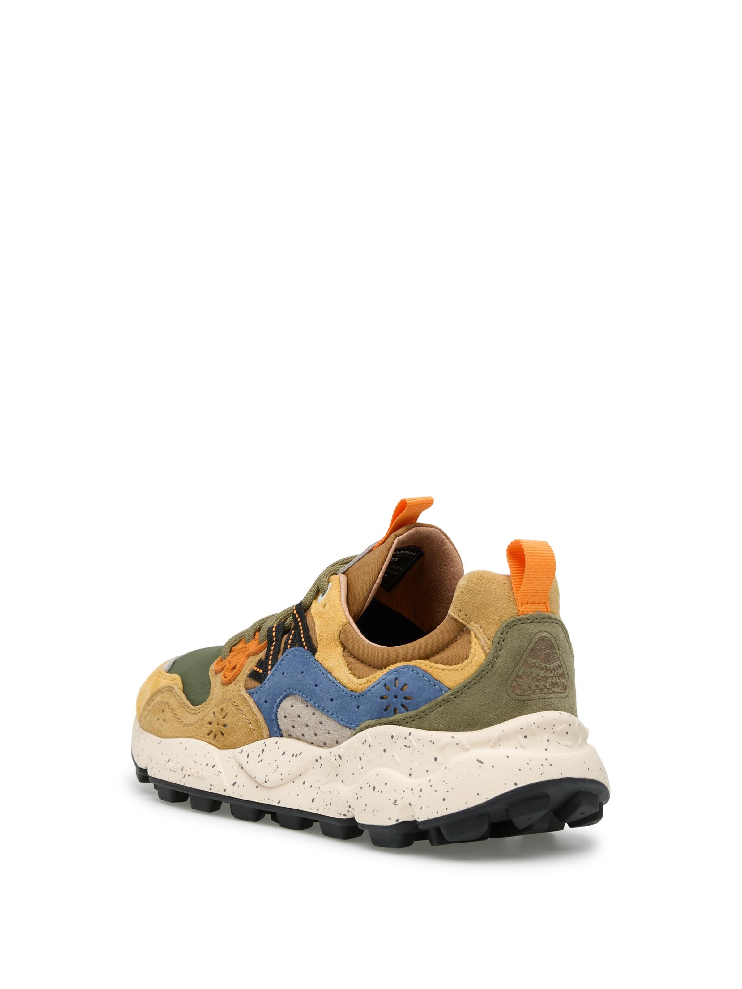 Baskets basses 'YAMANO 3 UNI' Flower Mountain en vert