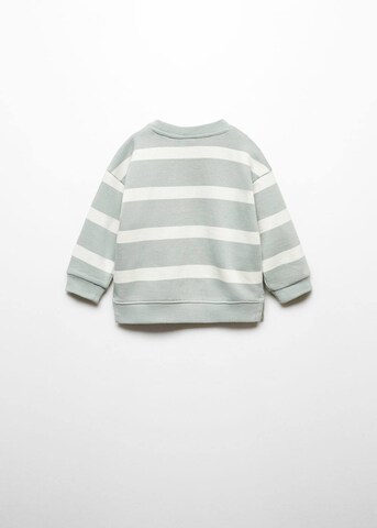 MANGO KIDS Sweatshirt 'Lines' in Grün