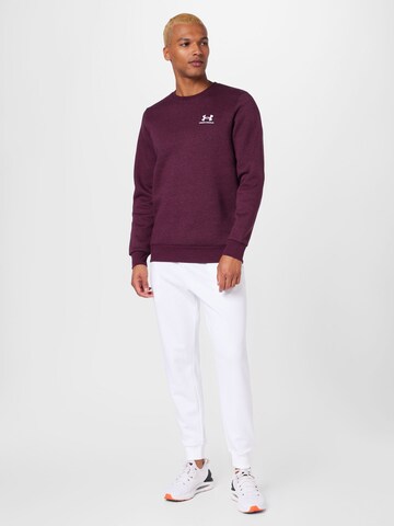 UNDER ARMOUR Sport sweatshirt i röd