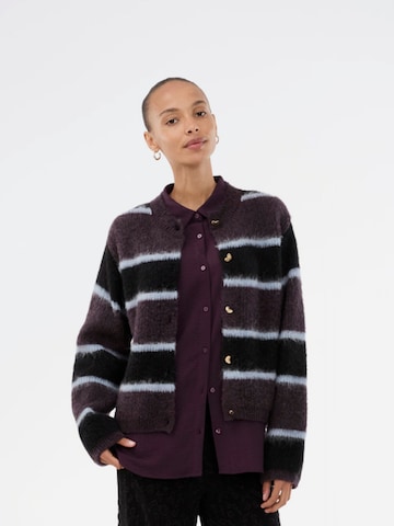 modström Gebreid vest 'Rafael' in Grijs: voorkant