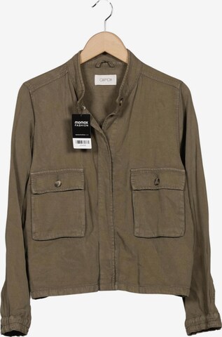 Cartoon Jacke L in Grün: Vorderseite