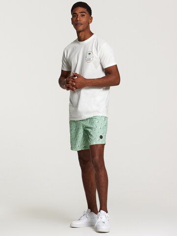 T-Shirt 'Tulum Palm' Shiwi en blanc