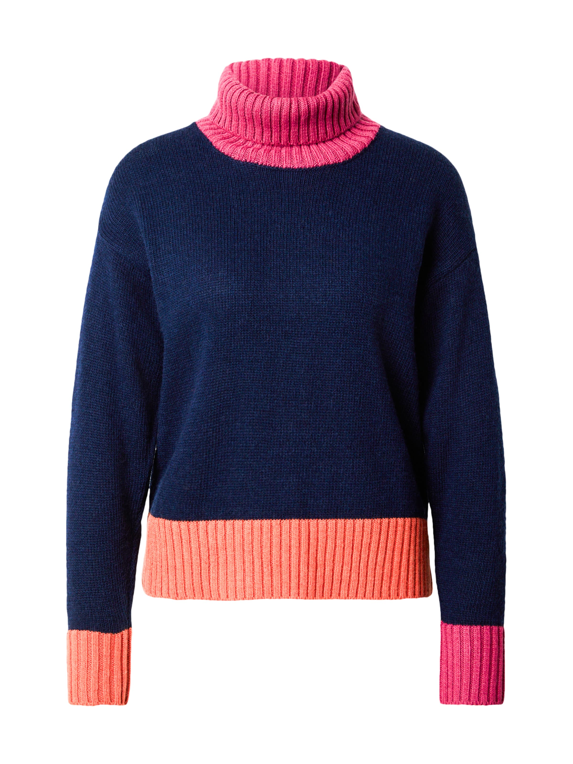 Pulover de la UNITED COLORS OF BENETTON pe albastru: față