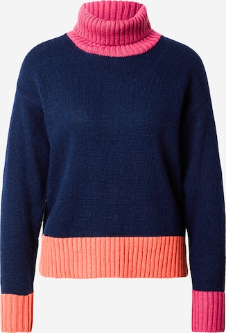 UNITED COLORS OF BENETTON Tröja i blå: framsida