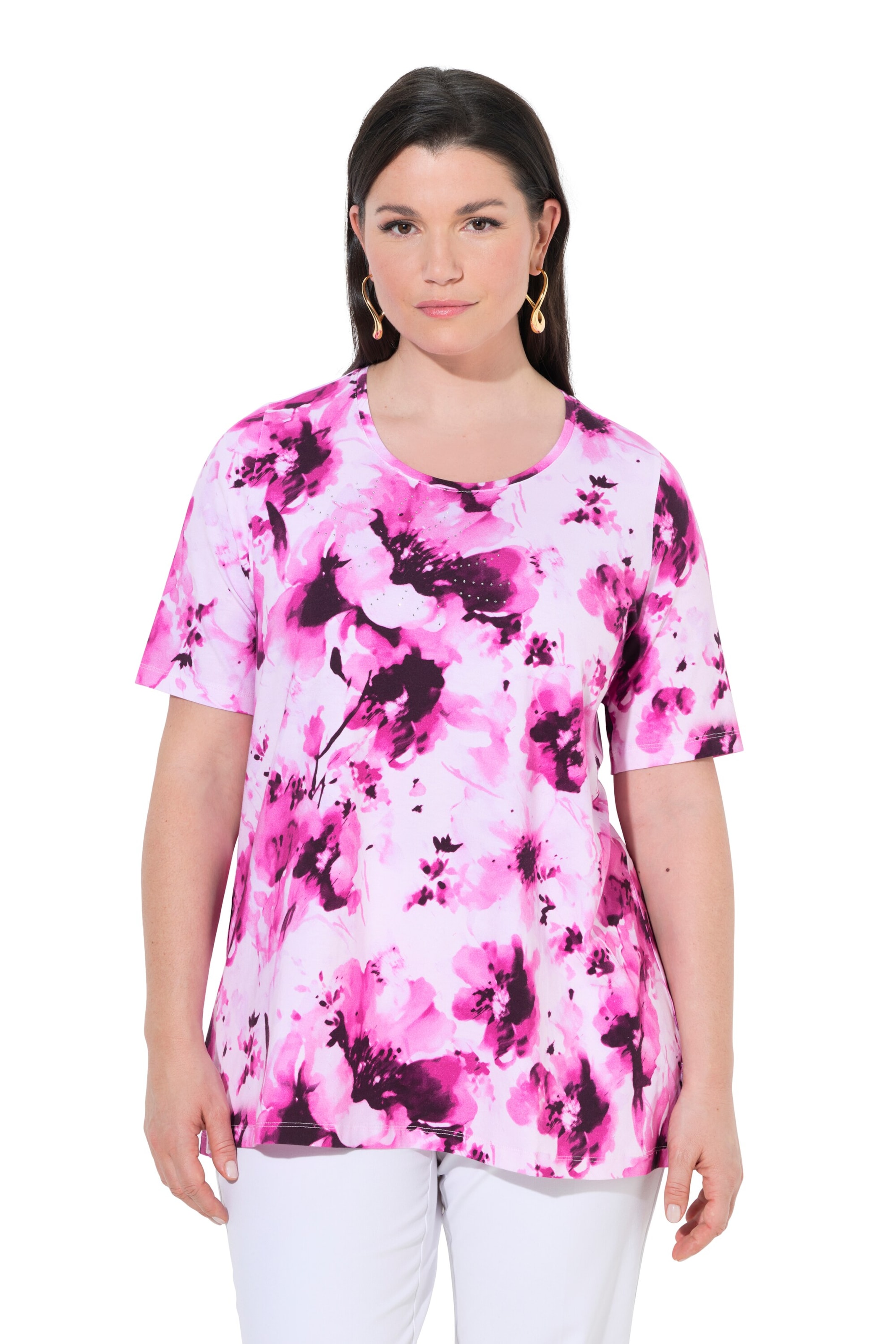 Ulla Popken Shirt in White: front