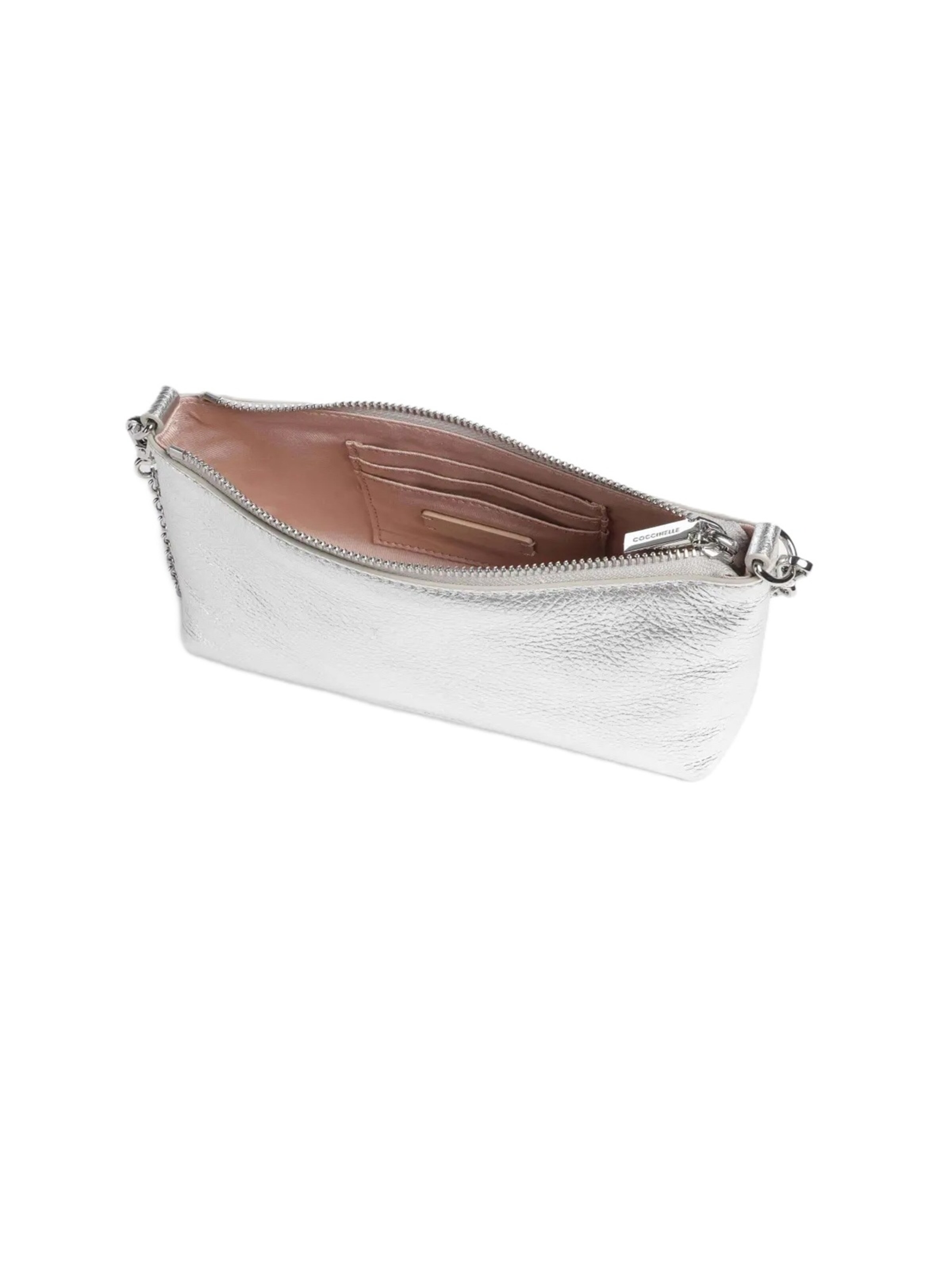 Coccinelle Schultertasche 'E5QH0550101'‌‌‌‌‌‌‌‌ in Silber