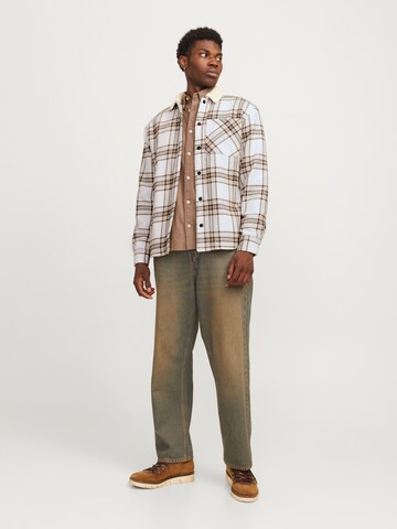 Coupe regular Veste mi-saison 'JJZac' JACK & JONES en blanc