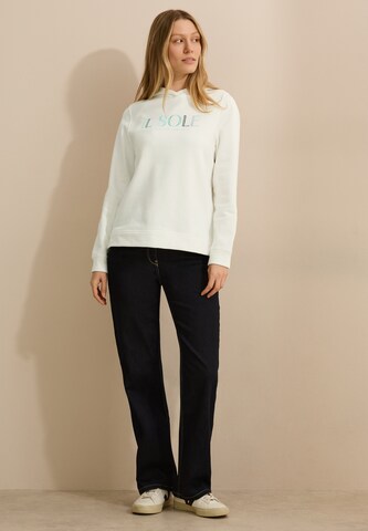 CECIL Sweatshirt in Weiß