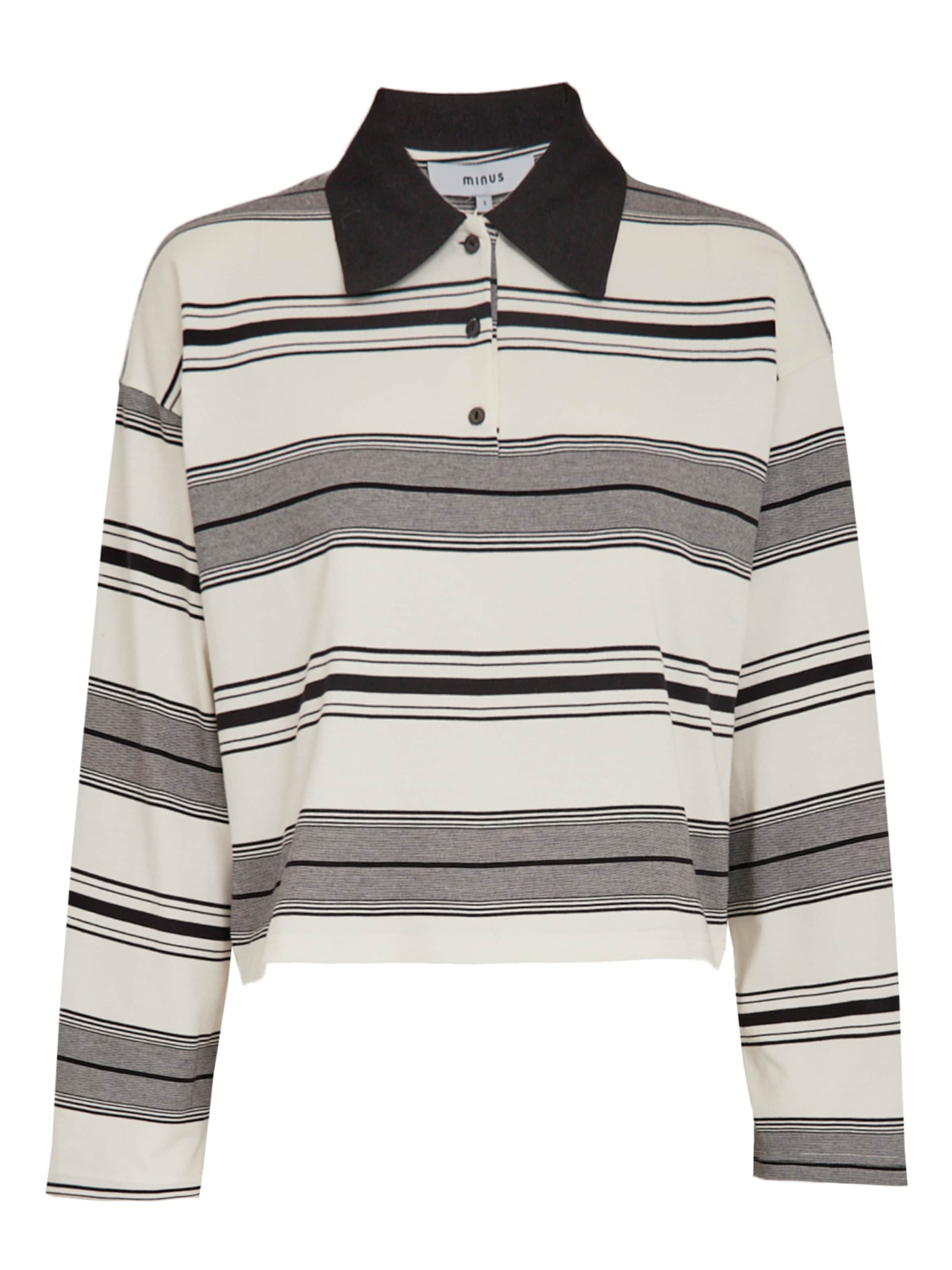 minus - Top 'Rania' en negro: frente