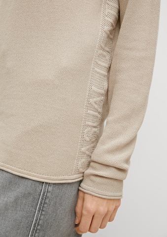 Pull-over comma casual identity en beige