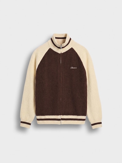 Burocs Knit Cardigan in L in Dark brown, Item view