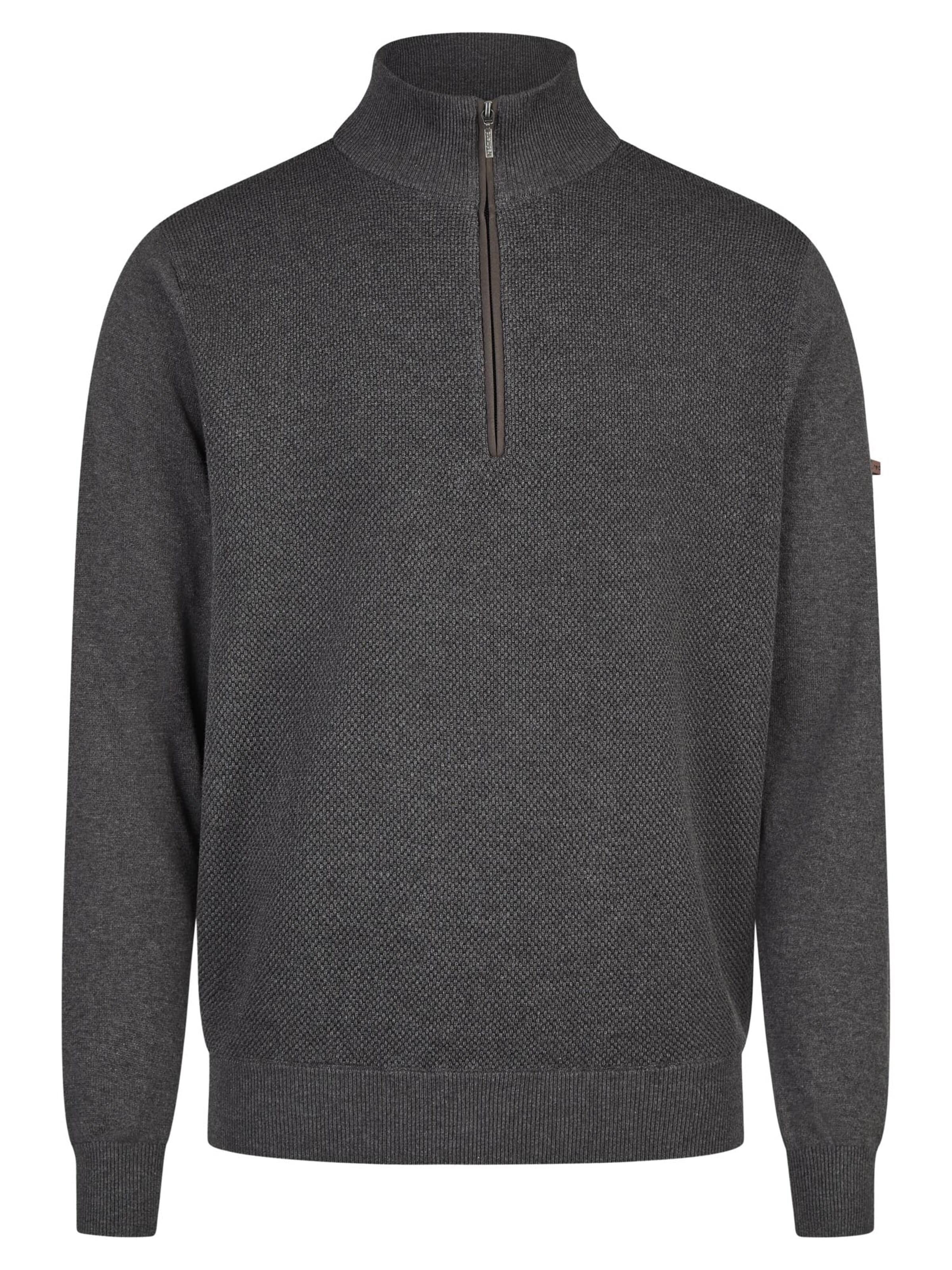 redmond Sweater 'Basic' in Grey: front